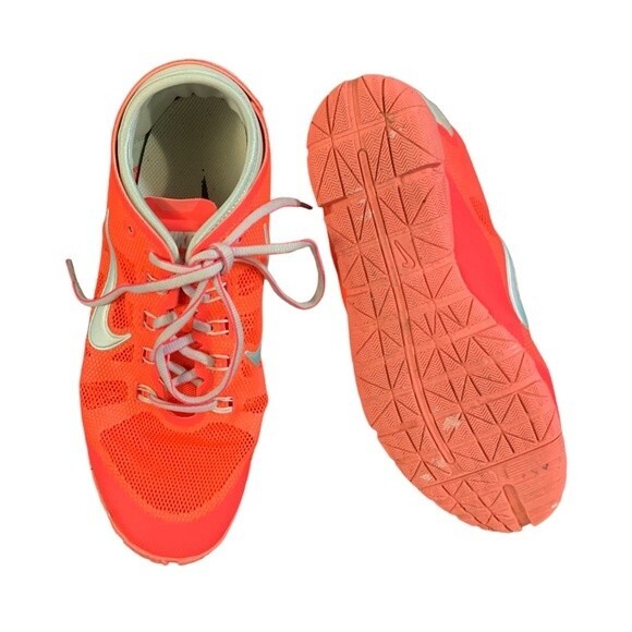 Nike | Bionic Pink & Mint Women’s Running Shoes Size 8.5 Mesh Front Logo Side - Picture 10 of 11